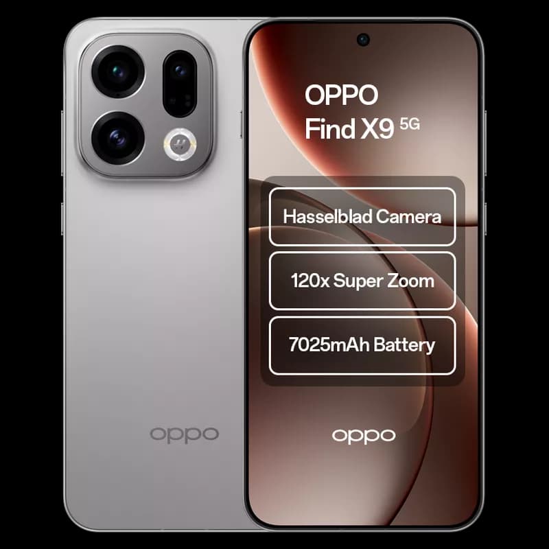 Oppo Find X9 5G Dual SIM 512GB, 16GB RAM Phone (Global Version)