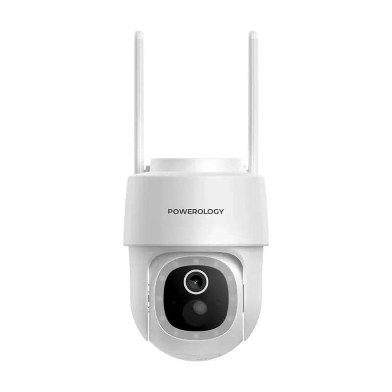 Powerology Built-in Solar Pan and Tilt Outdoor Camera
