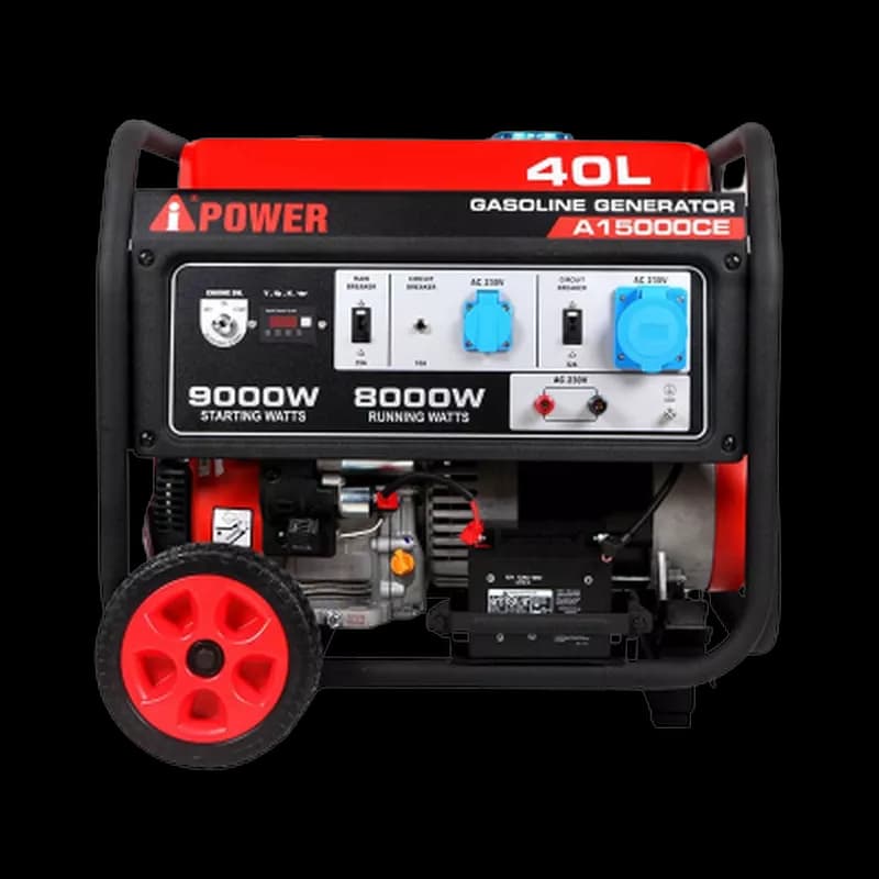 AiPower A15000CE Gasoline Generator – 8000W Power Generator