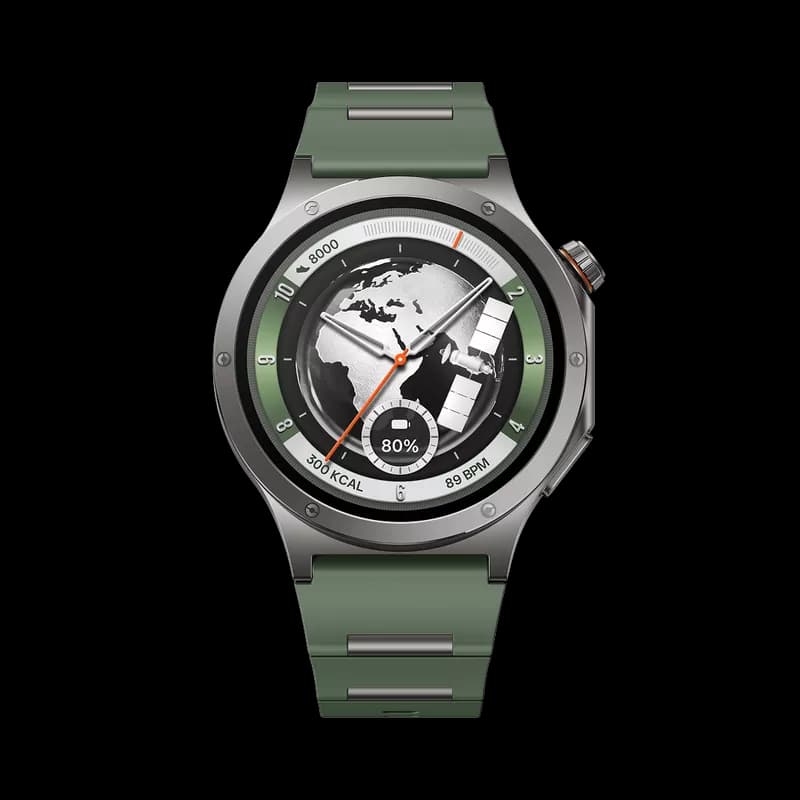 OnePlus Watch 4, 32GB, Up to 16 Days of Battery Life, Health & Fitness Tracking, Sapphire Crystal Design, All-Titanium Body, Dual-Engine, Wear OS by Google