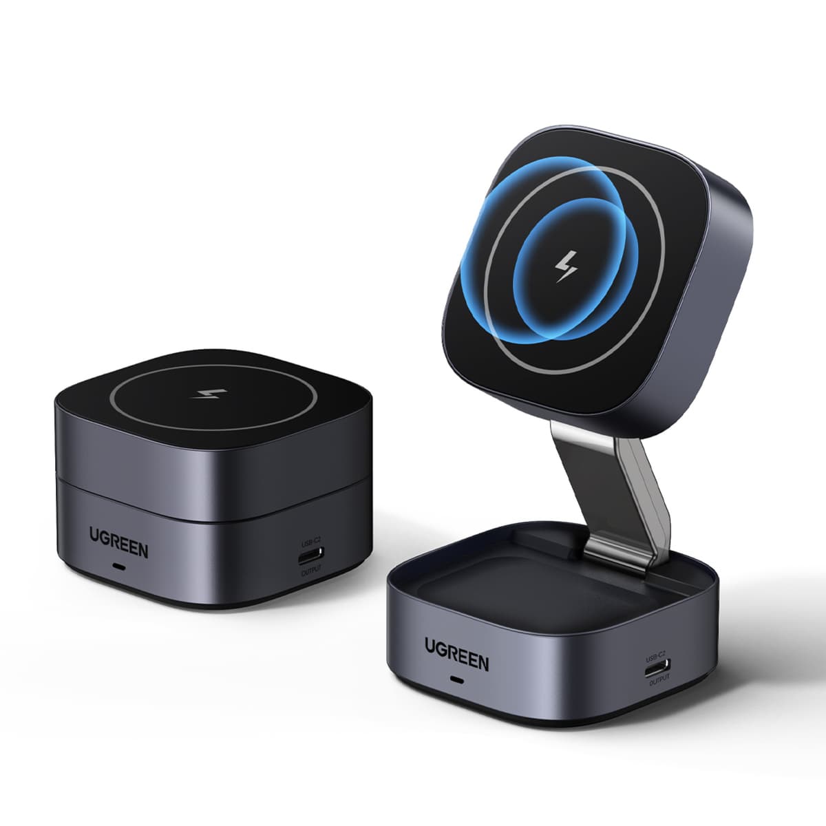 UGREEN 2-in-1 Magnetic Wireless Charger