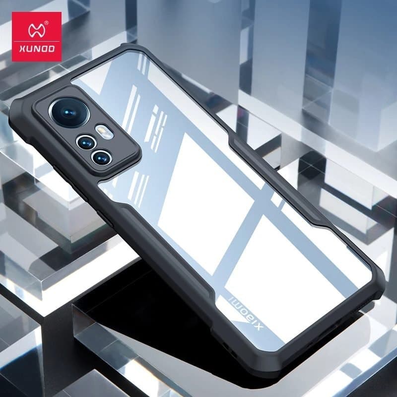 Xiaomi 12 Pro Transparent Bumper Case by XUNDD