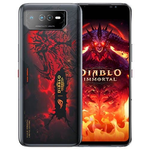 ASUS ROG Phone 6 Diablo Immortal Edition 5G Dual 512GB 16GB RAM PHONE (Republic of Gamers) (Rare To Find)