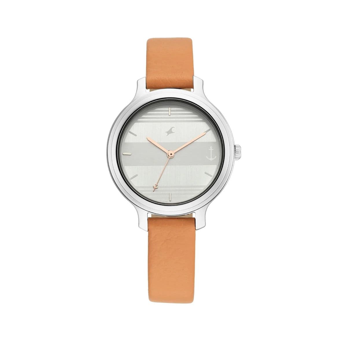 Fastrack Tripster Quartz Analog Bicolour Dial Leather Strap Watch for Girls