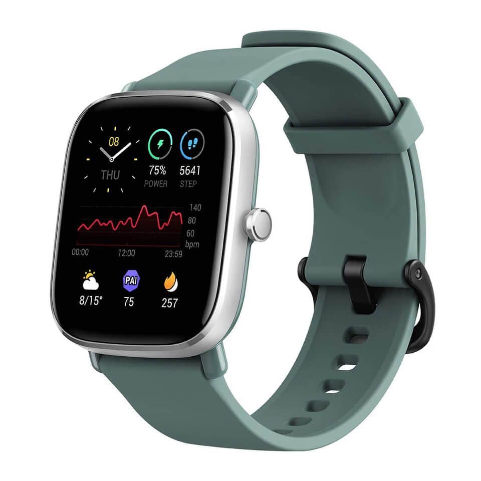 Amazfit GTS 2 Mini Fitness Smart Watch Alexa Built-In, Super-Light Thin Design