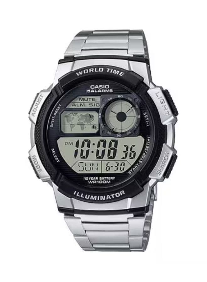 Casio Men's Watch, Digital Display and Resin Strap - AE-1000WD-1A