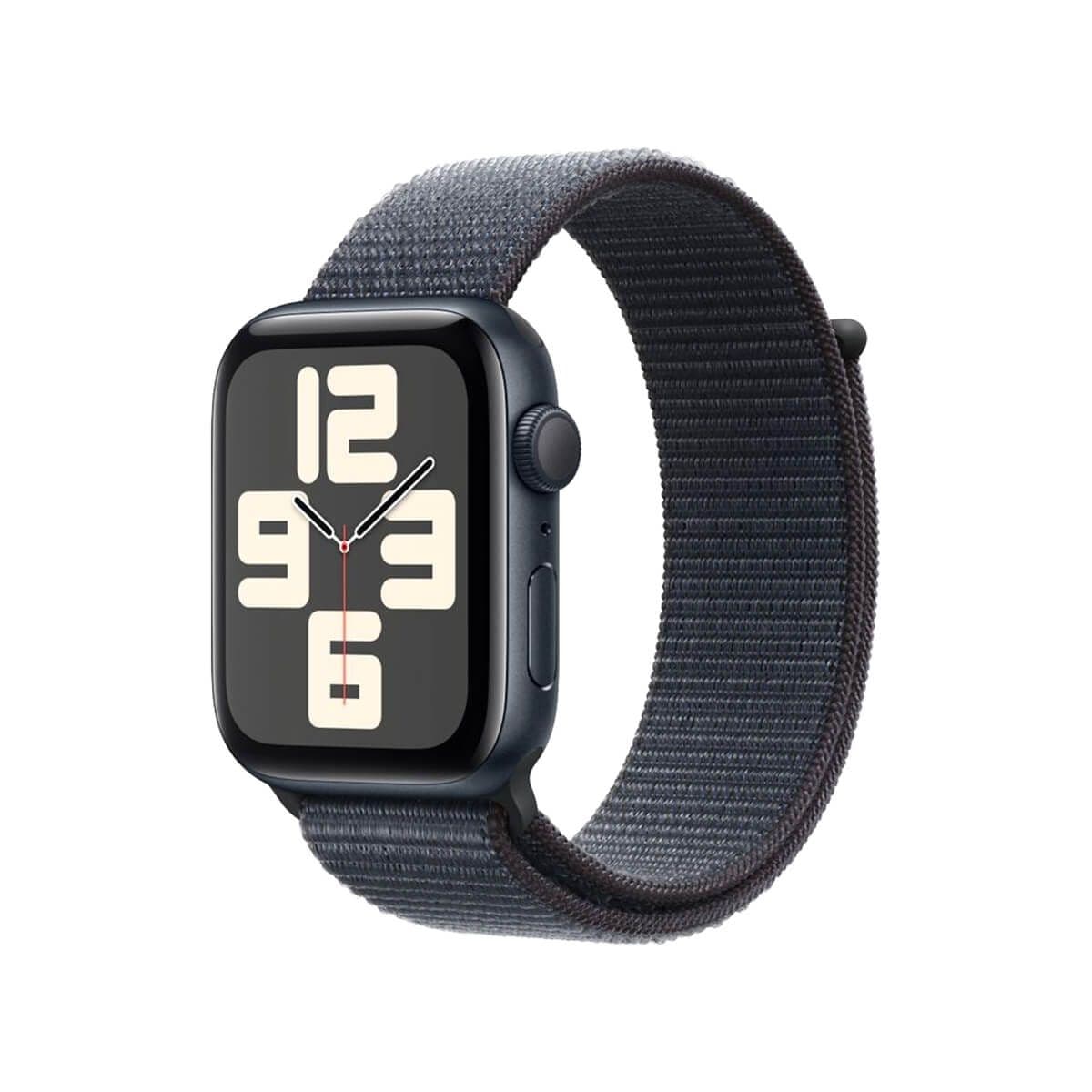 Apple Watch SE Gen 2 44mm (GPS) Midnight Aluminum Case Ink Sport Loop