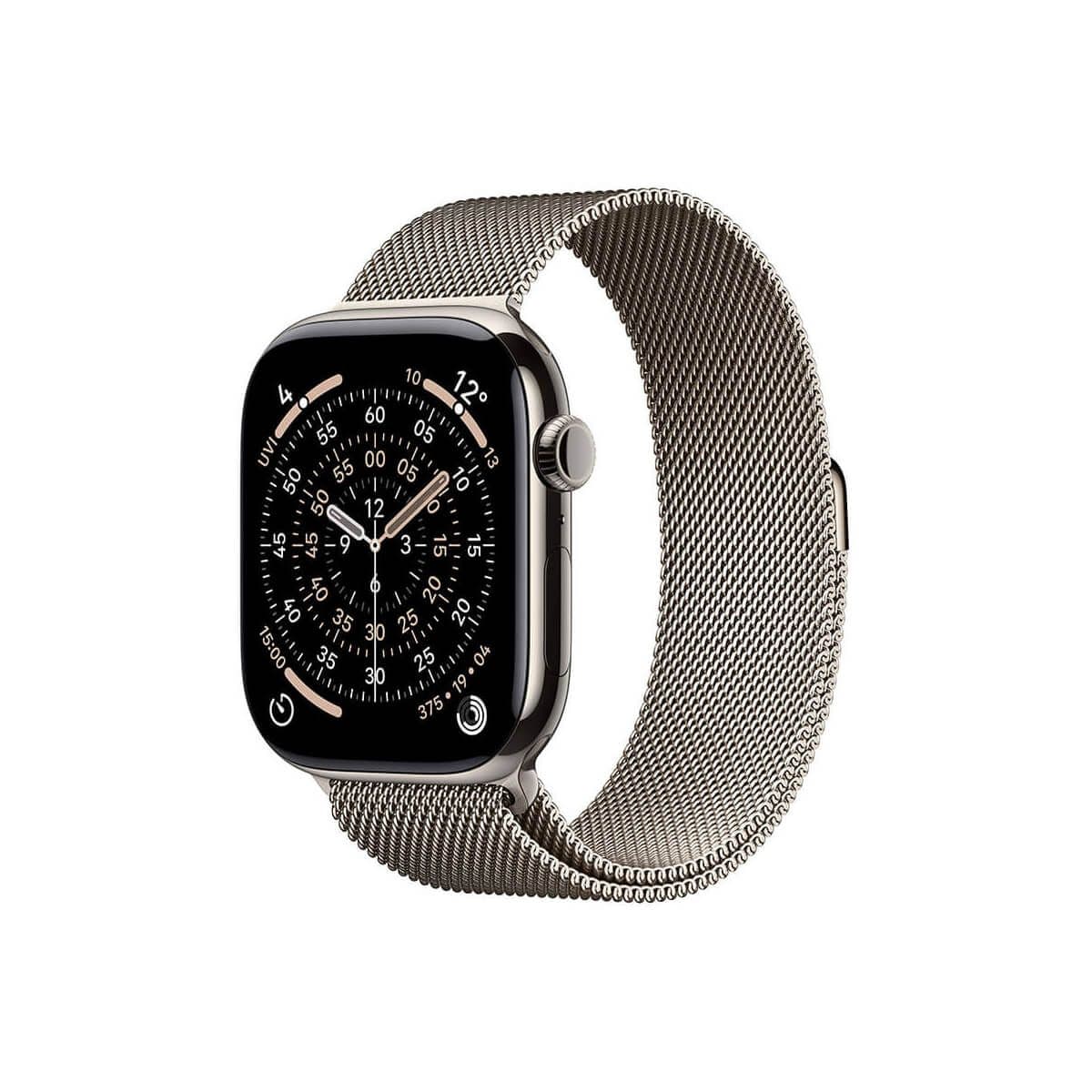 Apple Watch Series 11 42mm (GPS + Cellular) Gold Titanium Gold Milanese Loop