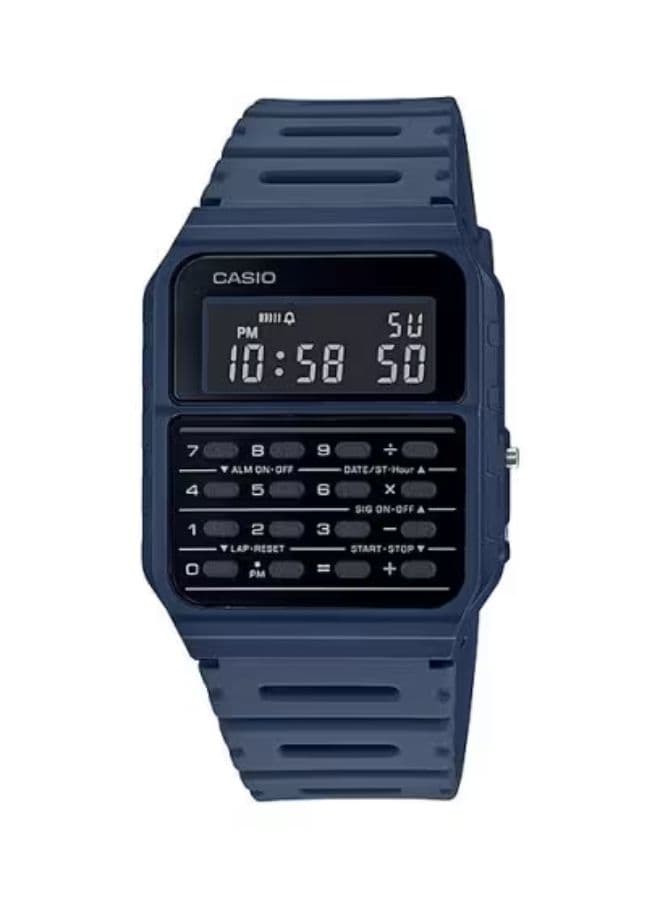 Casio Unisex Watch, Digital Display and Resin Strap - CA-53WF-2BDF