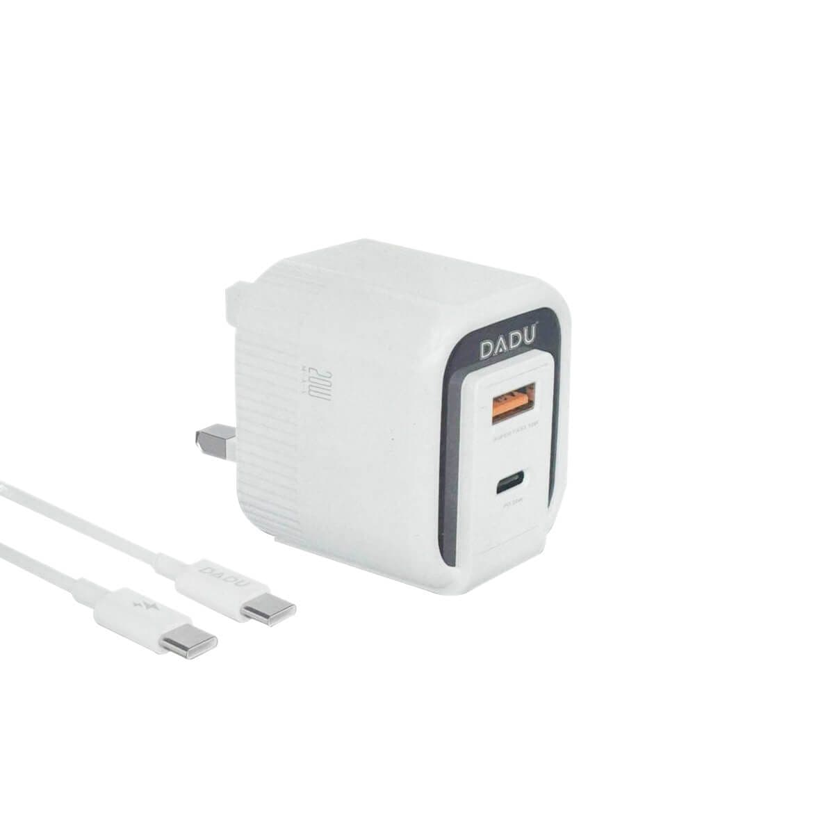 Dadu PD 20W Qualcomm 3.0 Charger with USB-C to USB-C Cable DC-281