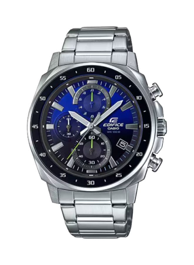 Casio Men's Watch, Chronograph Display and Stainless Steel Strap - EFV-600D-2AVUDF