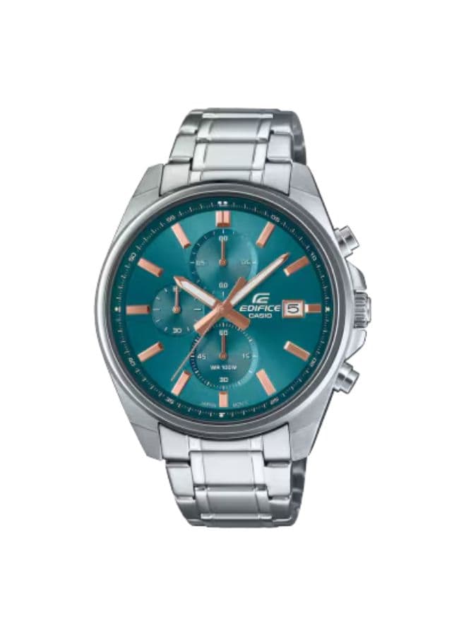 Casio Men's Watch, Chronograph Display and Stainless Steel Strap - EFV-610DE-2AUDF