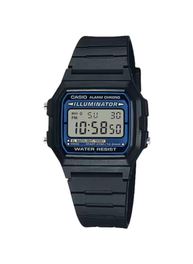 Casio Unisex Watch, Digital Display and Resin Strap - F-105W-1ADF