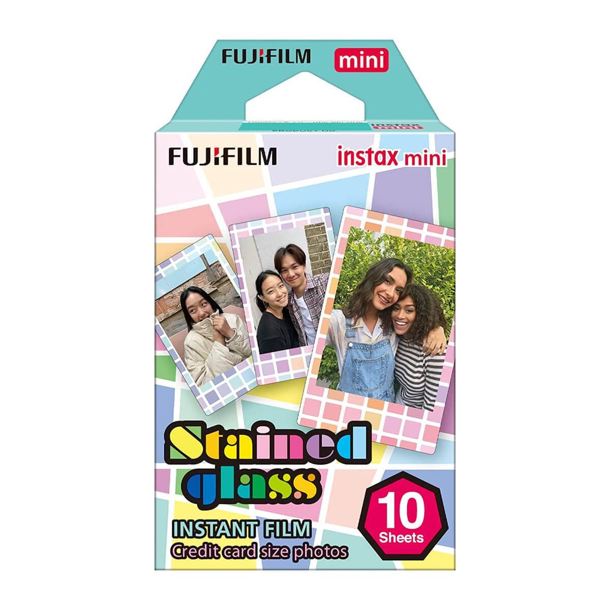 Fujifilm Instax Mini Film 1 Pack (10 Sheet) - Stained Glass