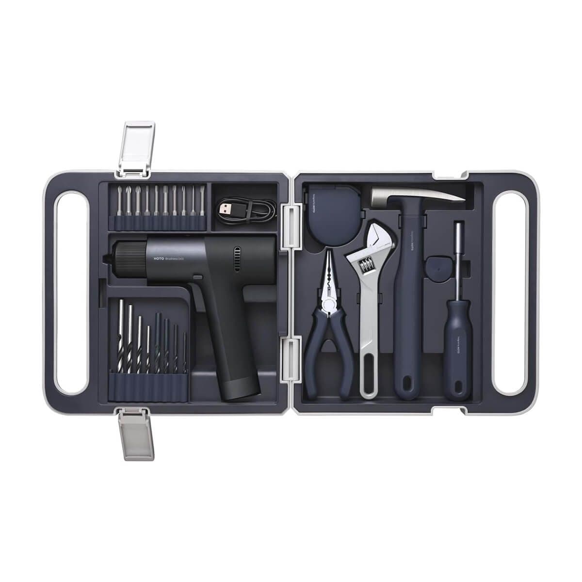 HOTO 12V Brushless Drill Kit QWDZGJ001