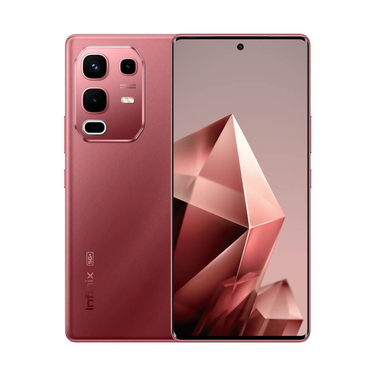 Infinix Note 50S 5G+ (8GB RAM + 256GB Memory) - Burgundy