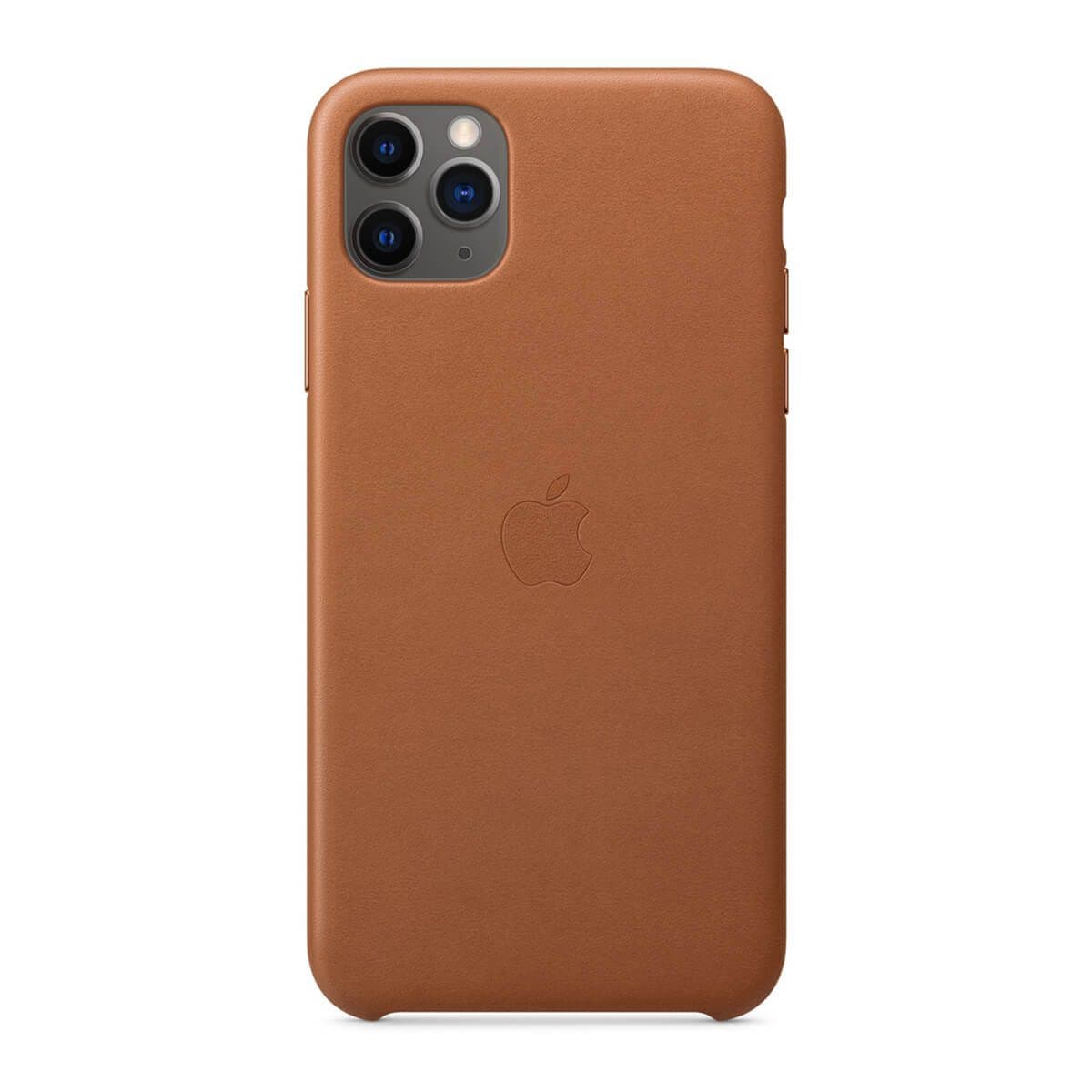 Apple iPhone 11 Pro Max Leather Case - Saddle