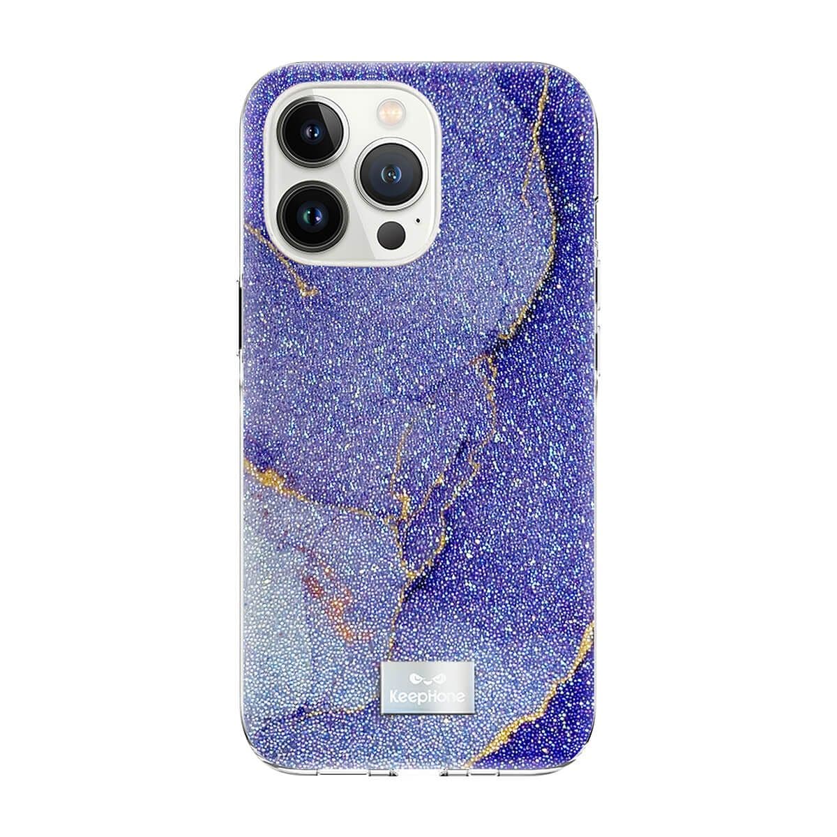 Keephone Sand Marble Diamond Series Case for iPhone 14 Pro Max