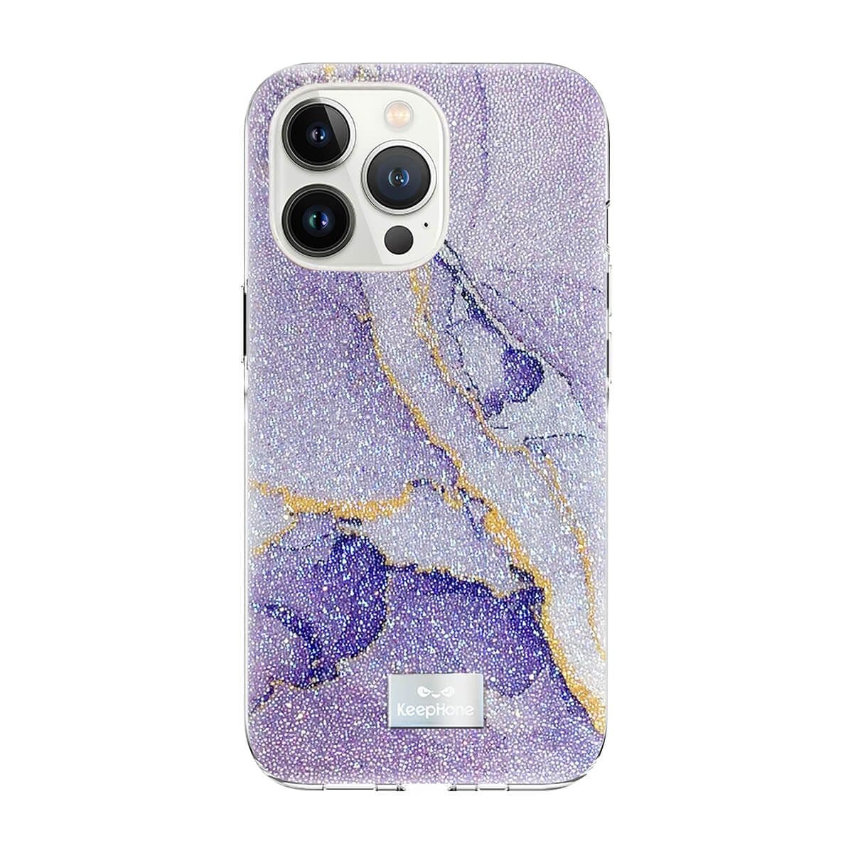 Keephone Sand Marble Diamond Series Case for iPhone 14 Pro