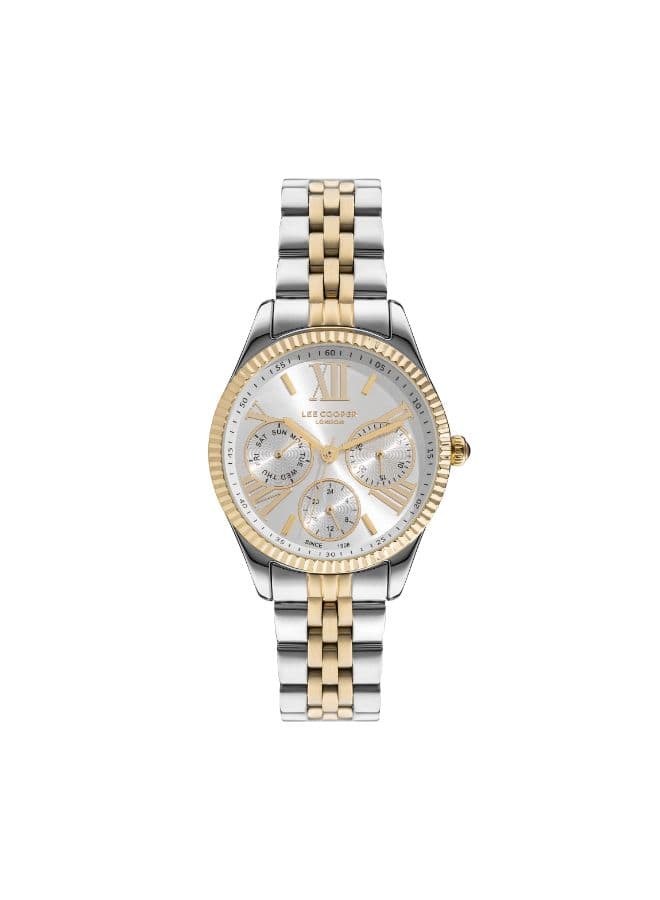 Lee Cooper Women's Multi Function Silver Dial Watch - LC07333.230