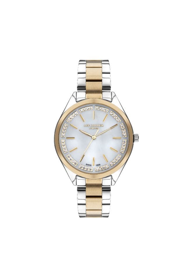 Lee Cooper Women's Watch, Analog Display and Metal Strap - LC07497.220