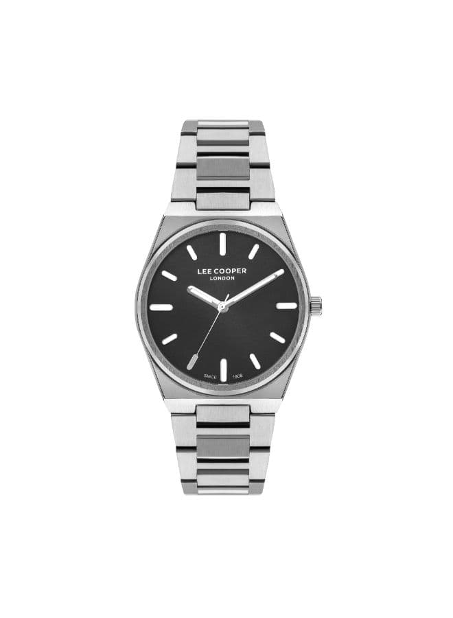 Lee Cooper Watch for Women, Analog, 34 mm, Metal Strap, LC07609.390