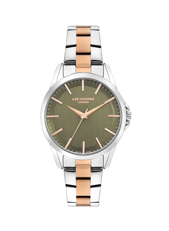 Lee Cooper Women's Watch, Analog Display and Metal Strap - LC07923.570