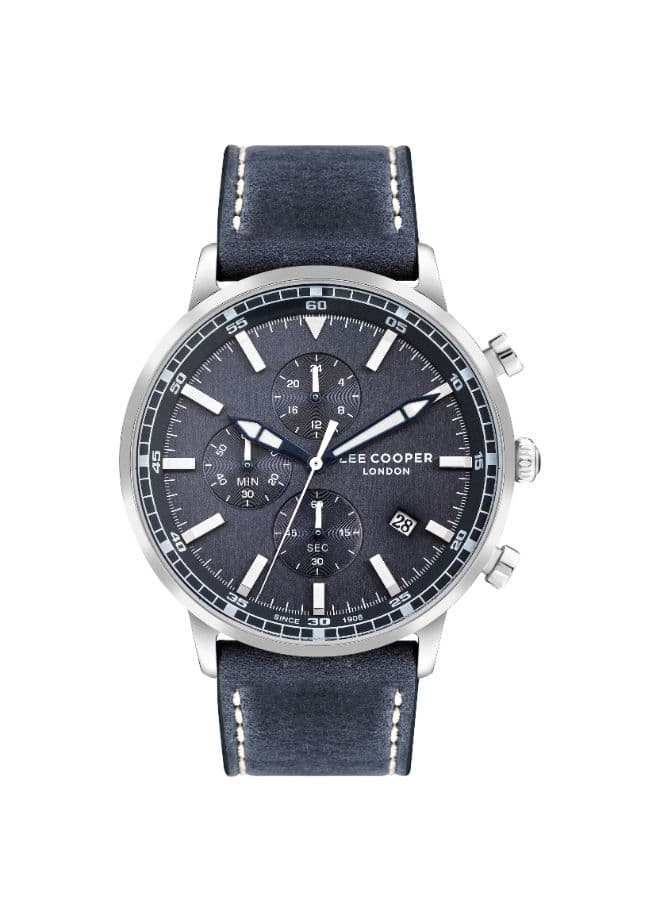 Lee Cooper Men's Watch, Multi Function Display and Leather Strap - LC07943.399