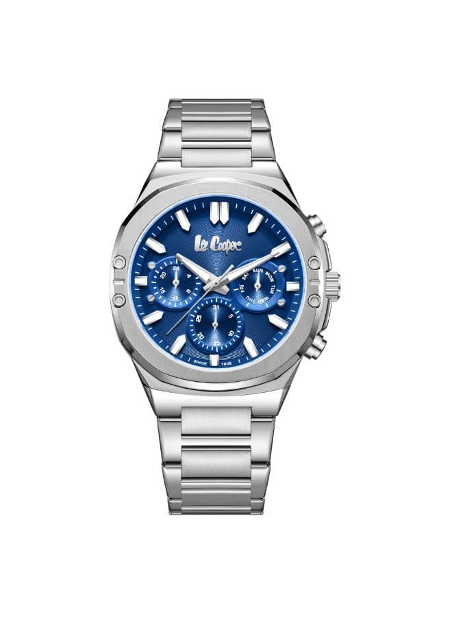 Lee Cooper Men's Watch, Multi Function Display and Metal Strap - LC07991.390