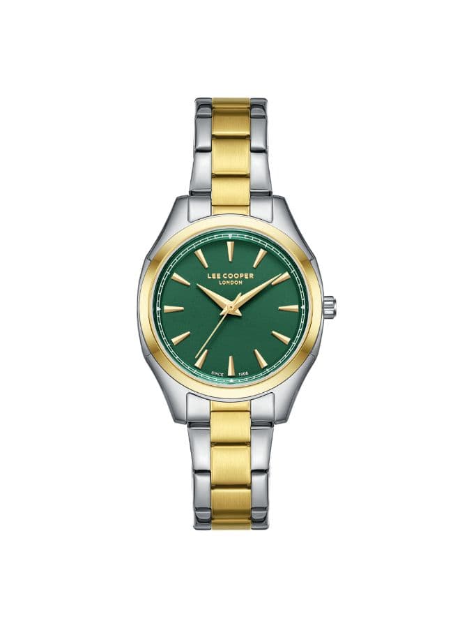 Lee Cooper Women's Watch, Analog Display and Metal Strap - LC08006.270