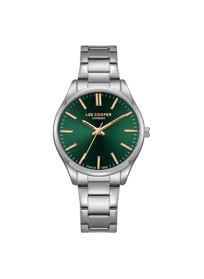 Lee Cooper Women's Watch, Analog Display and Metal Strap - LC08011.130