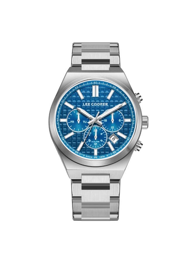 Lee Cooper Men's Watch, Multi Function Display and Metal Strap - LC08084.390