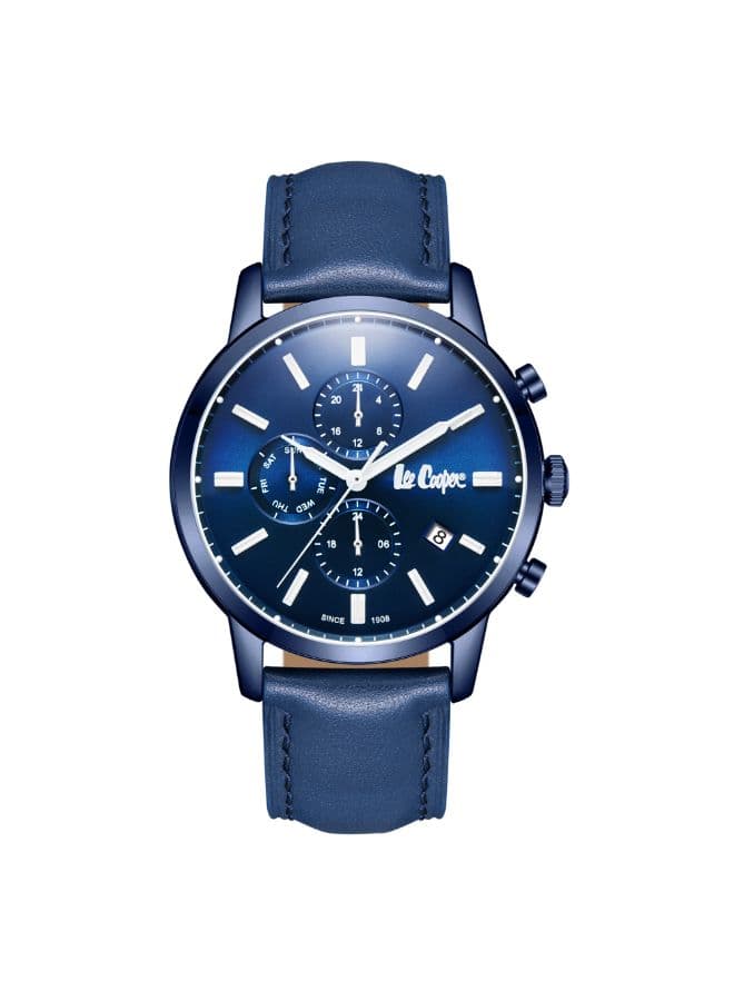Lee Cooper Men's Watch, Multi Function Display and Leather Strap - LC08085.531