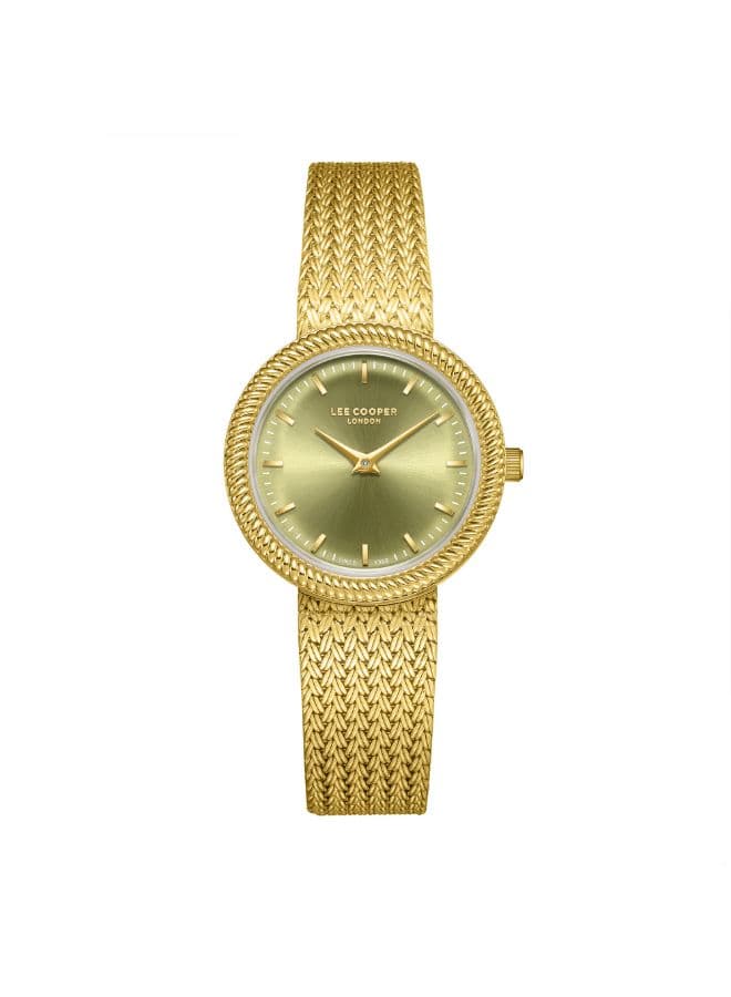 Lee Cooper Women's Watch, Analog Display and Mesh Strap - LC08136.170