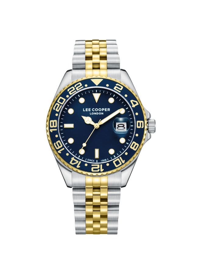 Lee Cooper Men's Watch, Analog Display and Metal Strap - LC08142.350