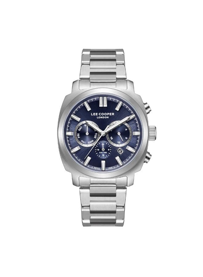 Lee Cooper Men's Watch, Multi Function Display and Metal Strap - LC08144.390