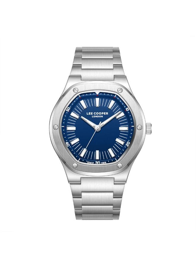 Lee Cooper Men's Watch, Analog Display and Metal Strap - LC08145.390