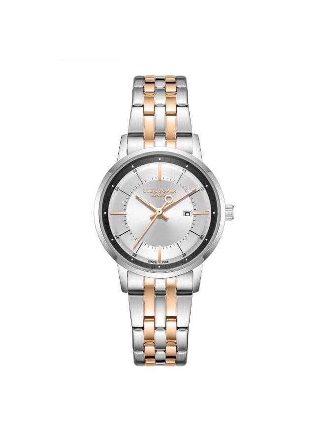 Lee Cooper Women's Watch, Analog Display and Metal Strap - LC08165.530