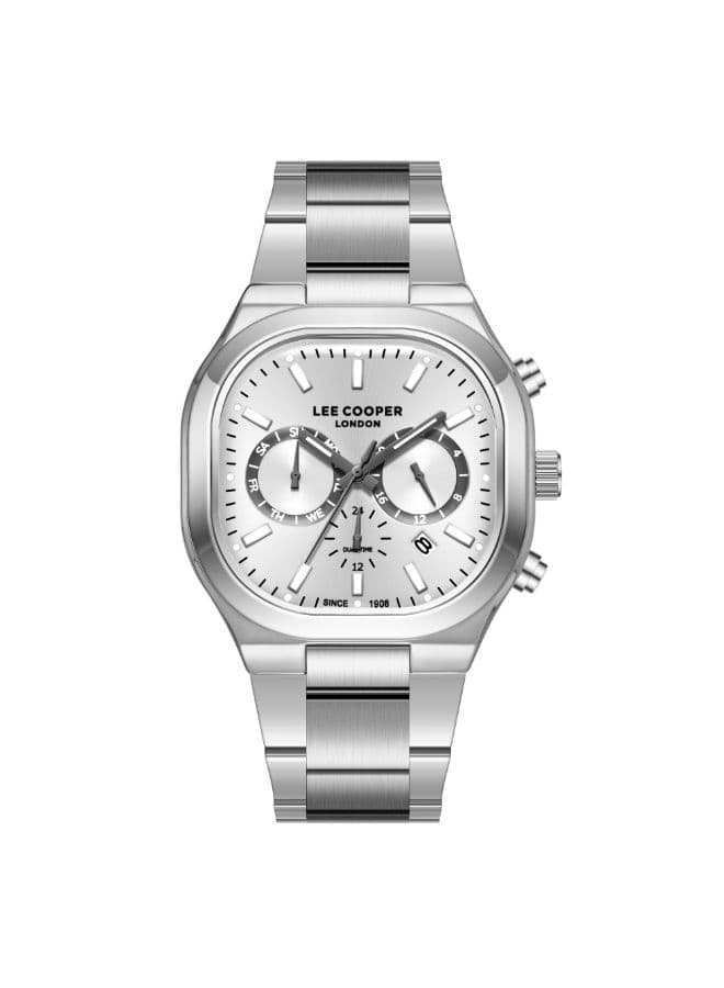 Lee Cooper Men's Watch, Multi Function Display and Metal Strap - LC08169.330