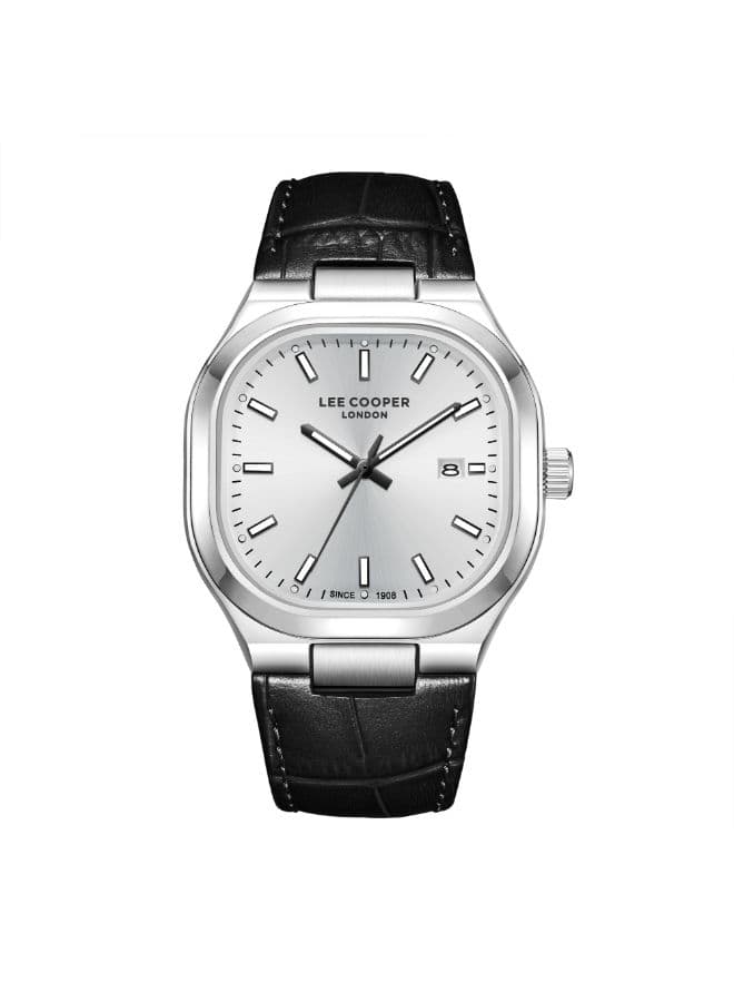Lee Cooper Men's Watch, Analog Display and Leather Strap - LC08179.331