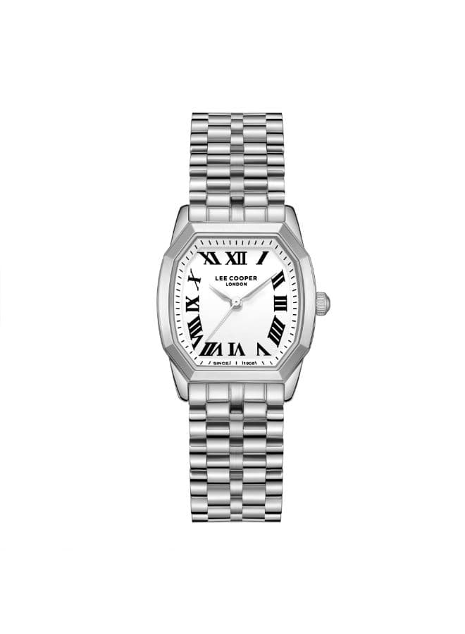 Lee Cooper Women's Analog White Dial Watch - LC08201.330