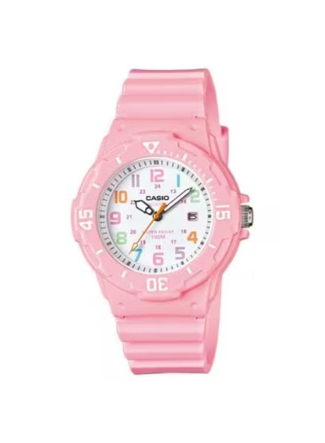 Casio Women's Watch, Analog Display and Resin Strap - LRW-200H-4B