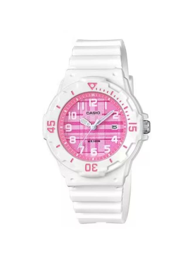 Casio Women's Watch, Analog Display and Resin Strap - LRW-200H-4C