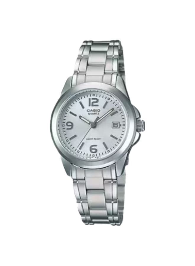 Casio Women's Watch, Analog Display and Stainless Steel Strap - LTP-1215A-7A