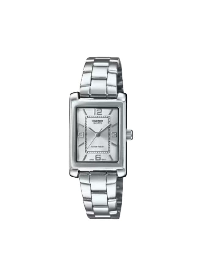 Casio Women's Watch, Analog Display and Stainless Steel Strap - LTP-1234DD-7ADF