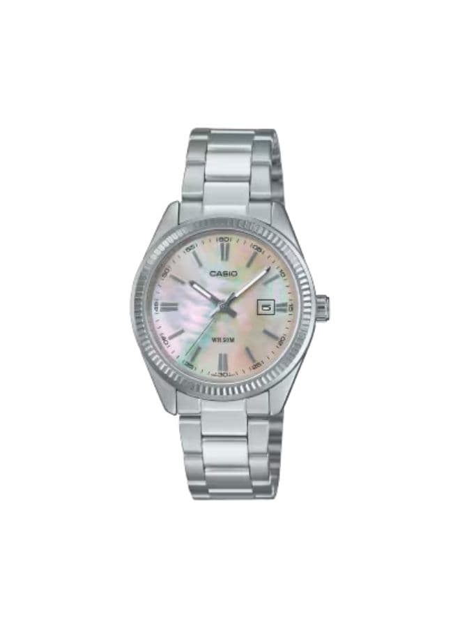 Casio Women's Watch, Analog Display and Stainless Steel Strap - LTP-1302DS-4AVDF