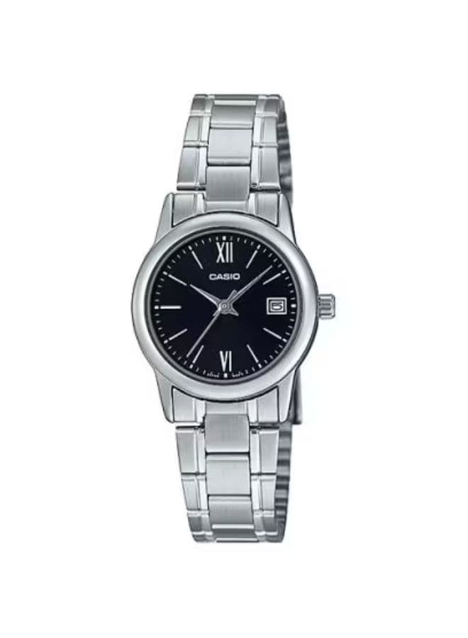 Casio Men's Watch, Analog Display and Stainless Steel Strap - MTP-V002D-1B3UDF