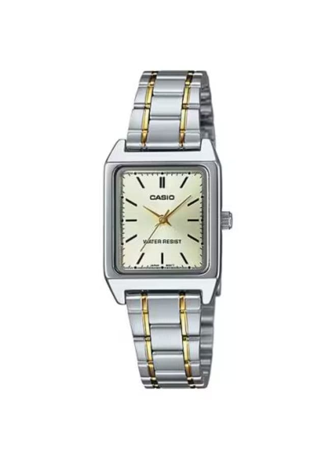Casio Women's Watch, Analog Display and Stainless Steel Strap - LTP-V007SG-9EUDF