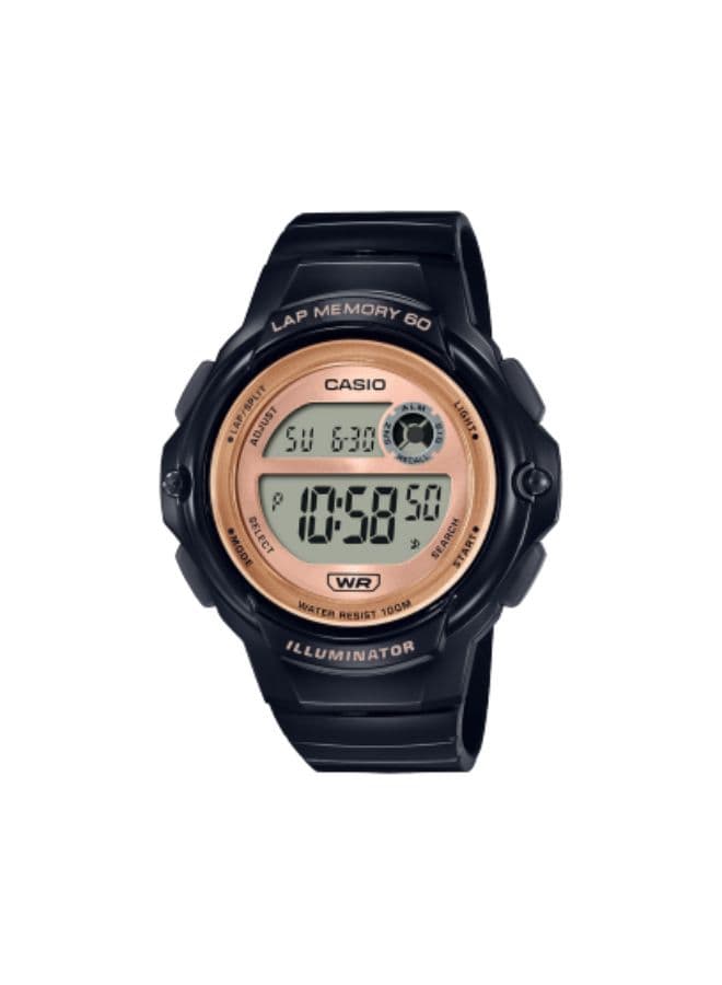 Casio Men's Watch, Digital Display and Resin Strap - LWS-1200H-1AVDF