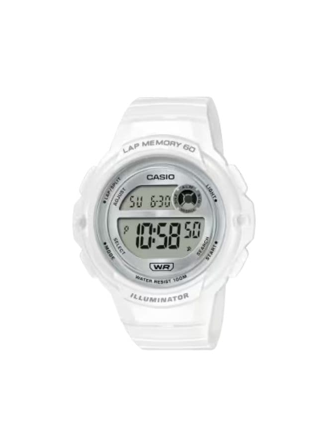 Casio Women's Watch, Digital Display and Resin Strap - LWS-1200H-7A1VDF